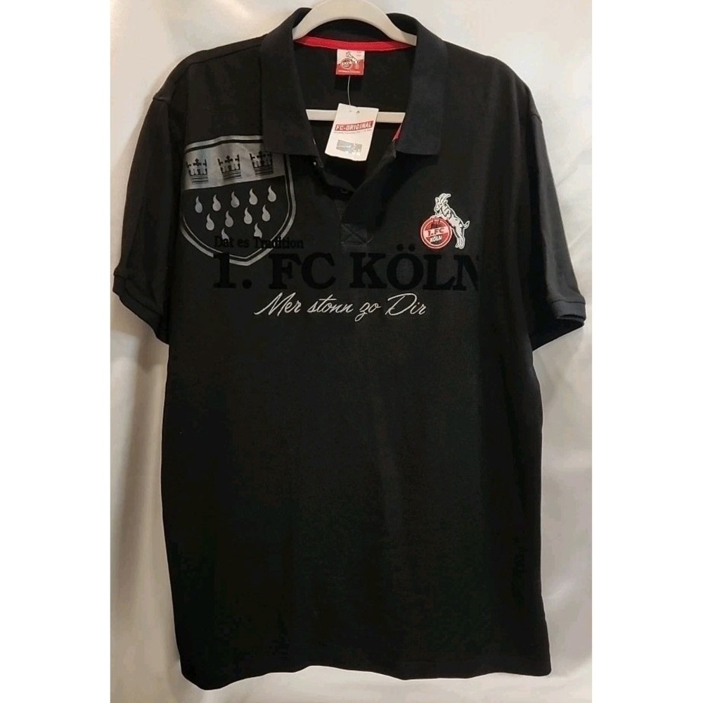 FC Koln Jersey Polo MEDIUM Shirt Soccer Football ig93